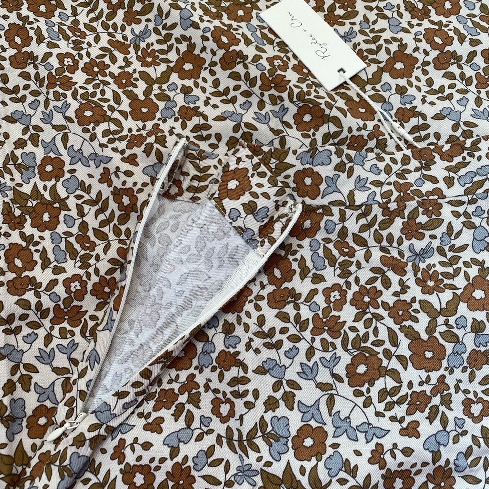 NWT Rylee + Cru Women’s Midi Front-Slit Skirt - Picture 3 of 10